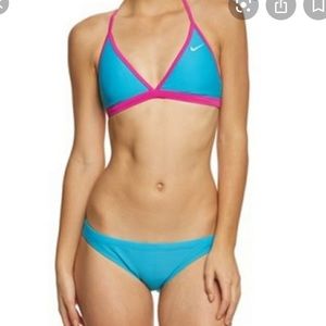 💘😎Nike Teal/Pink T-Back Bikini-Size Small